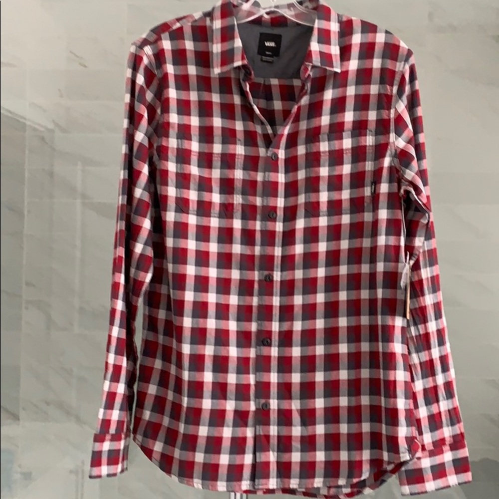 New Van’s Classic Flannel Button up shirt
